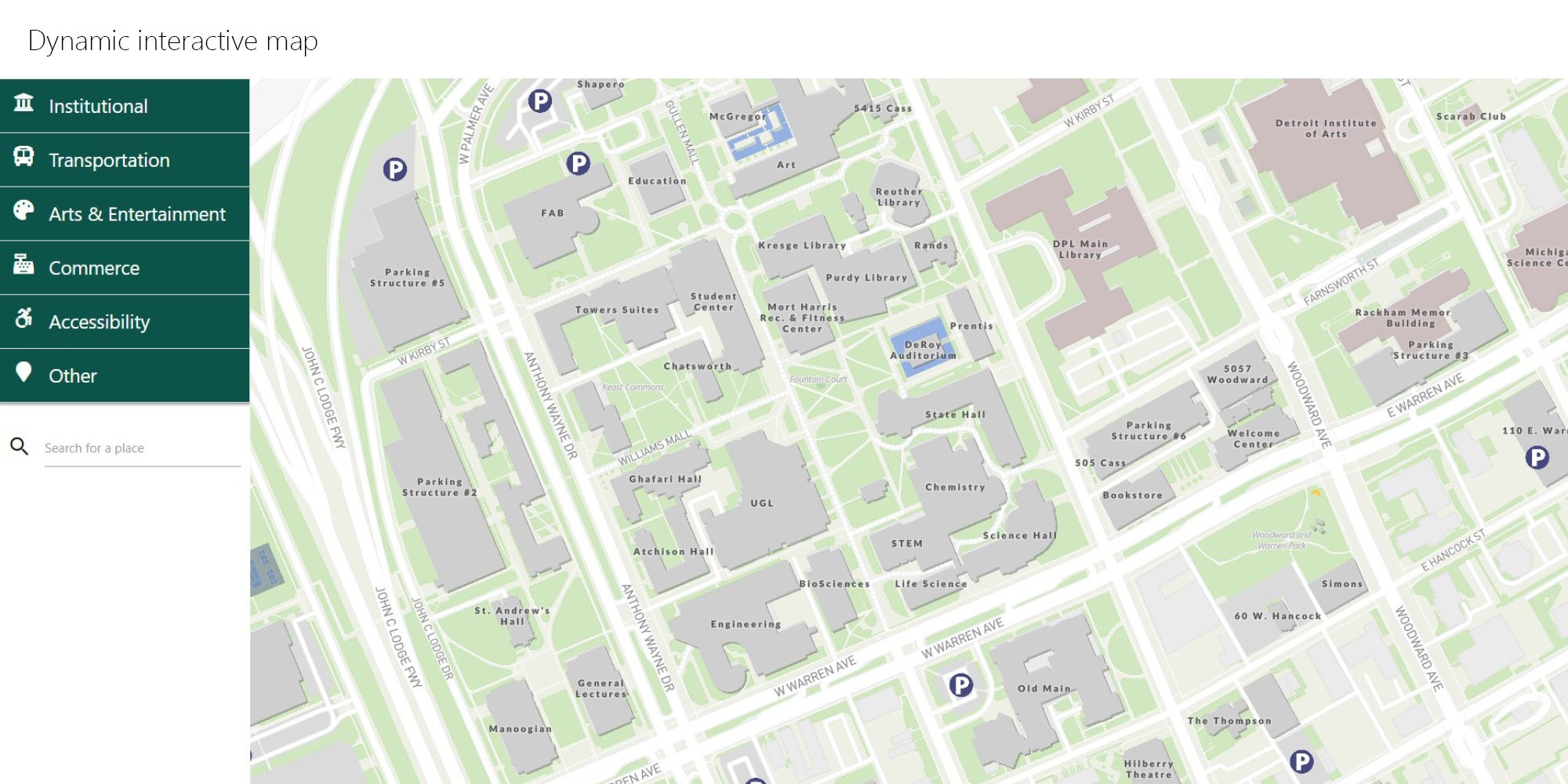 Wayne State University Campus-Wide Space Analysis and Master Plan — image 6 of 22