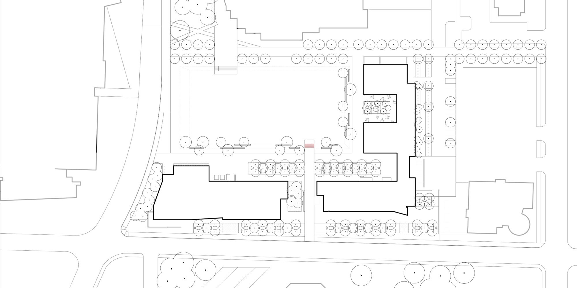Purdue University Student Success District Landscape — image 1 of 8