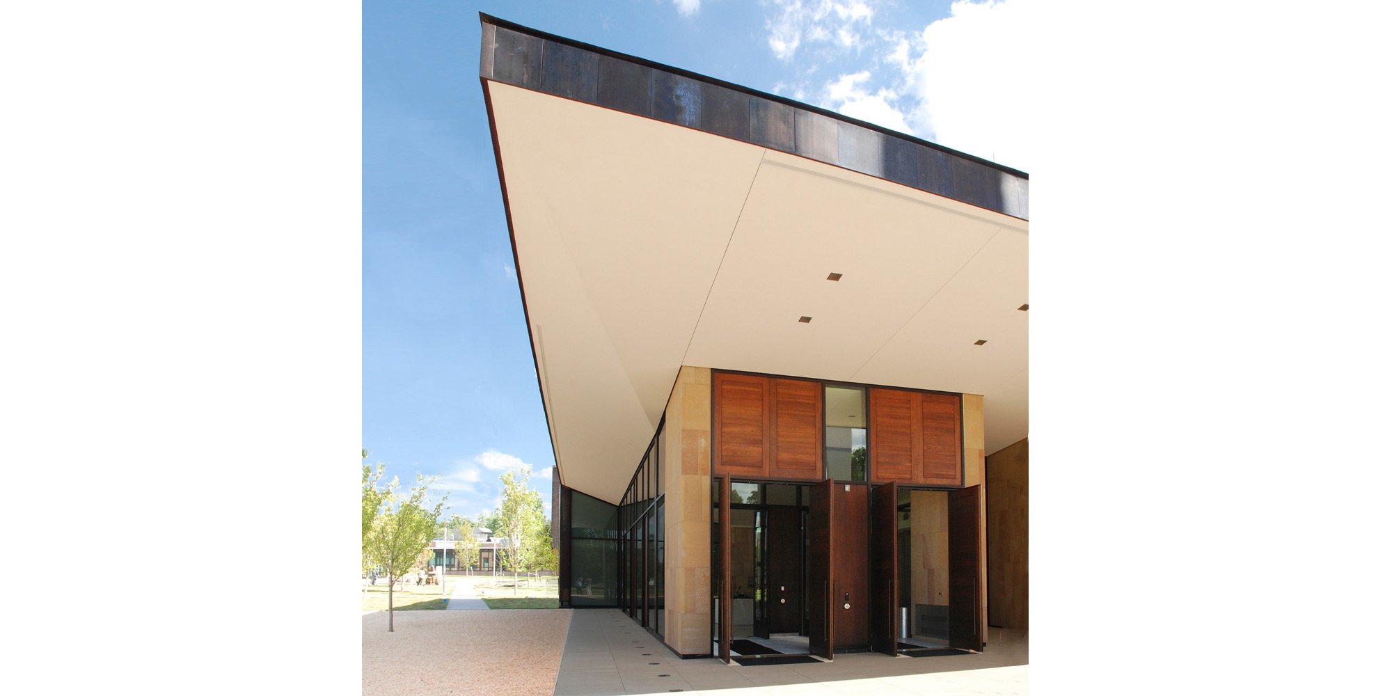 Sacred Heart University Chapel Landscape — image 7 of 17