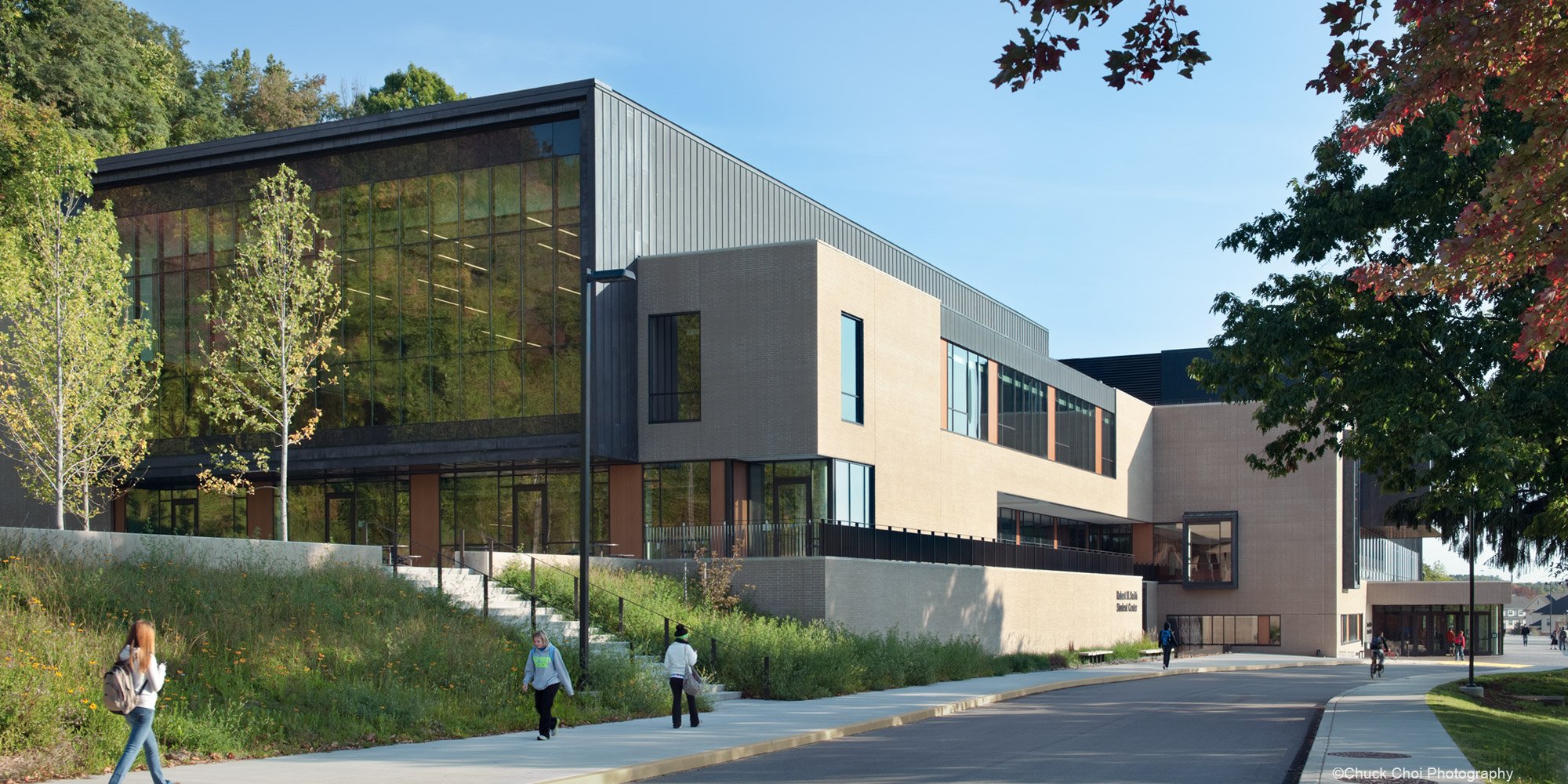 Slippery Rock Student Union Landscape