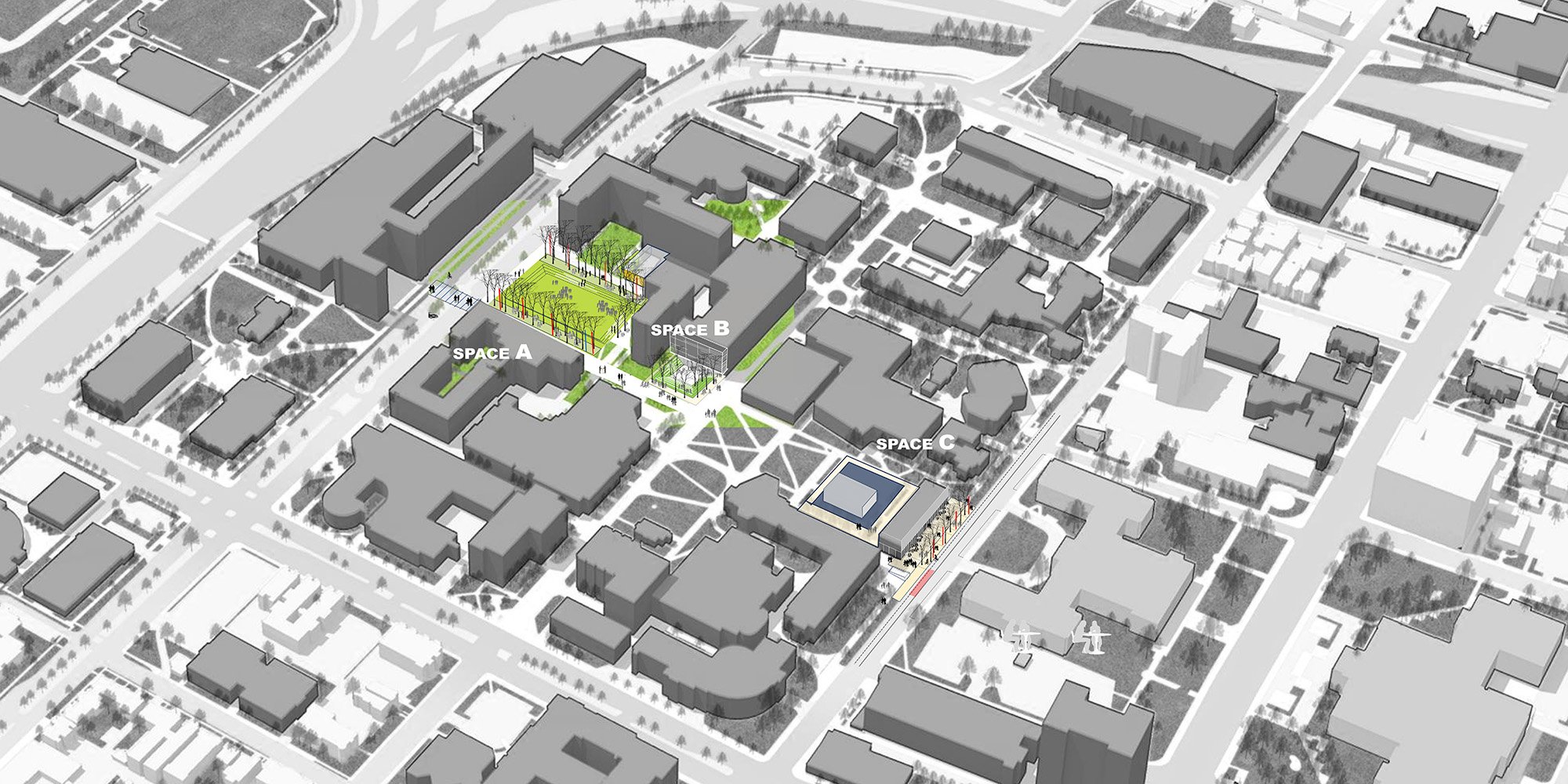 Wayne State University Campus-Wide Space Analysis and Master Plan — image 18 of 22