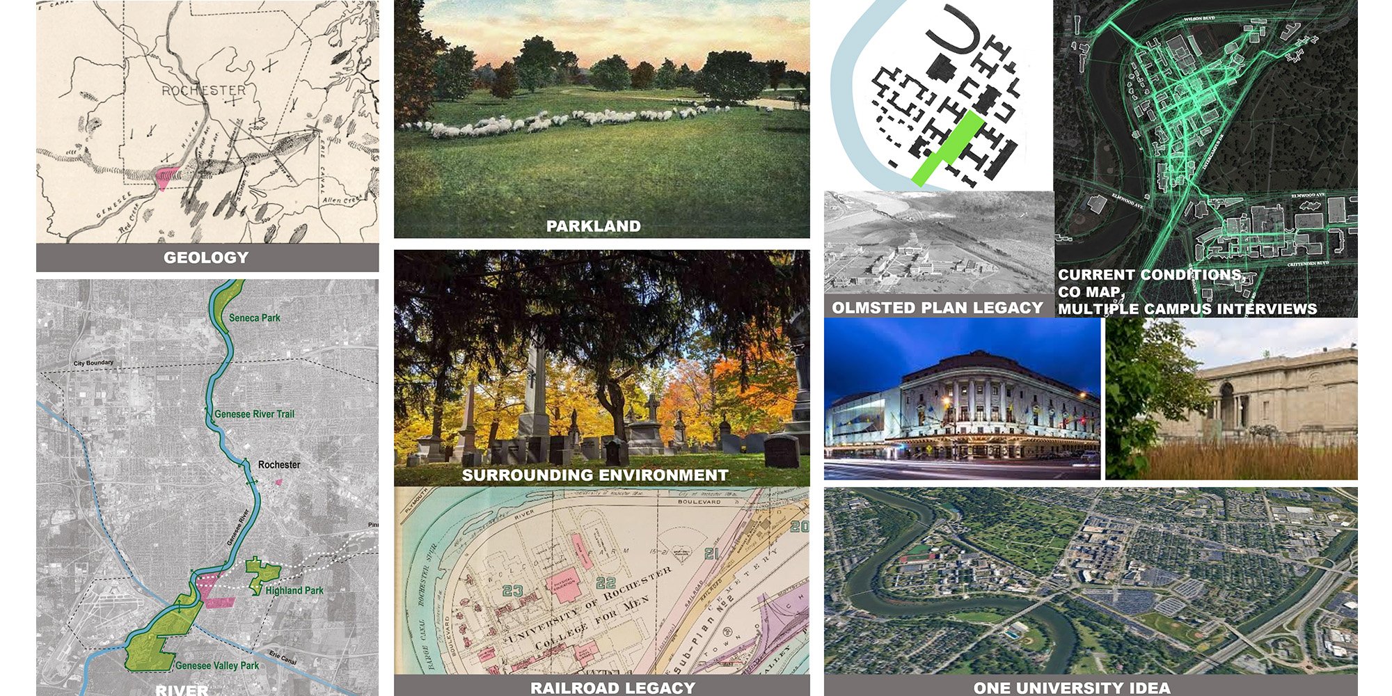 University of Rochester Framework Plan — image 1 of 17