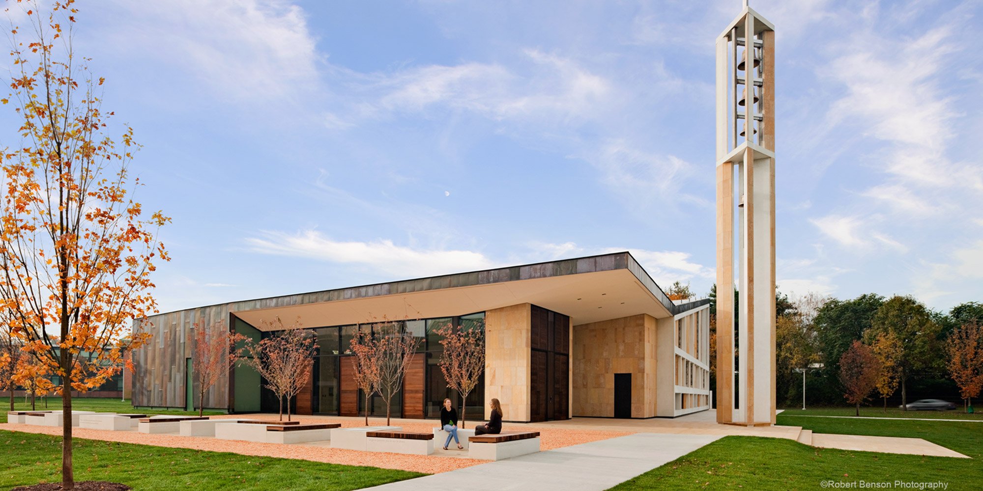 Sacred Heart University Chapel Landscape — image 8 of 17